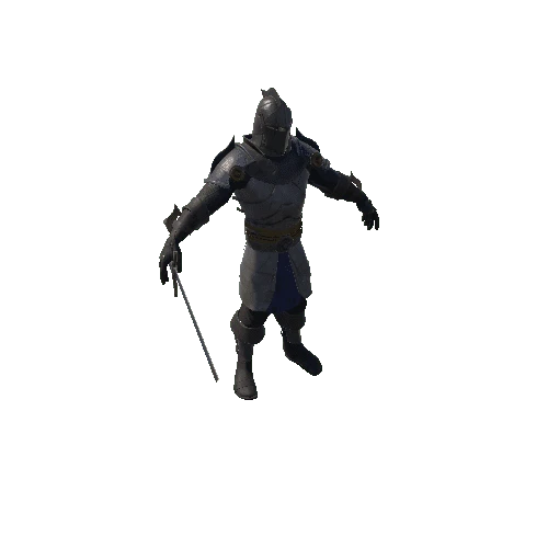 Knight base mesh Skin1